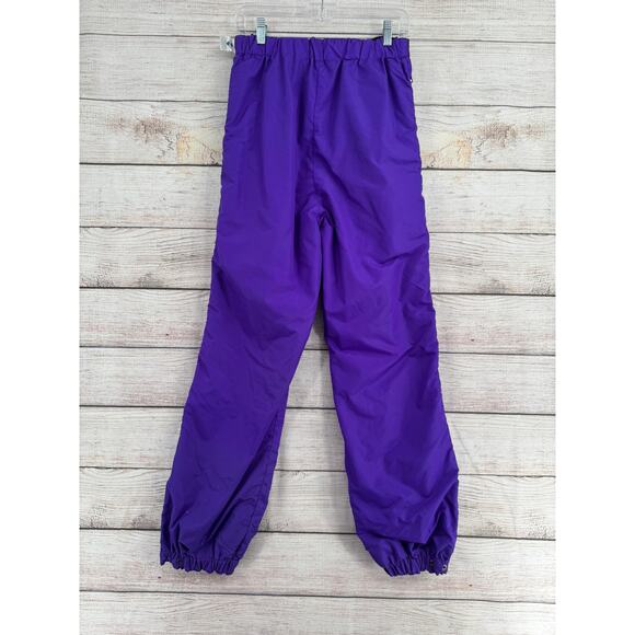Vintage Columbia Reversible Snow Pants Mens Medium Black Purple - Picture 3 of 14
